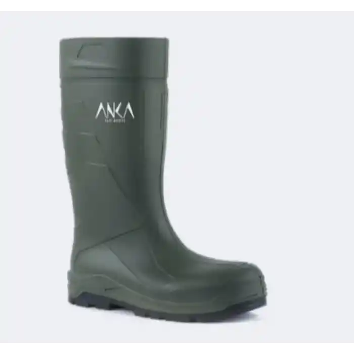 Mekap Anka Pro904 Pu Çizme Uzun Haki O4 Çelik Burunlu