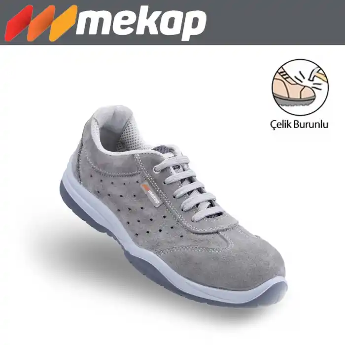 MEKAP RMK-35 HAVANA GRİ / ÇELİK BURUNLU İŞ AYAKKABISI / S1