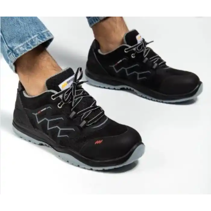 Mekap Rmk 83 S2 Alüminyum Burunlu Spor Iş Ayakkabısı 4 Mevsim Suya Karşı Dayanıklı Spor Iş Ayakkabı