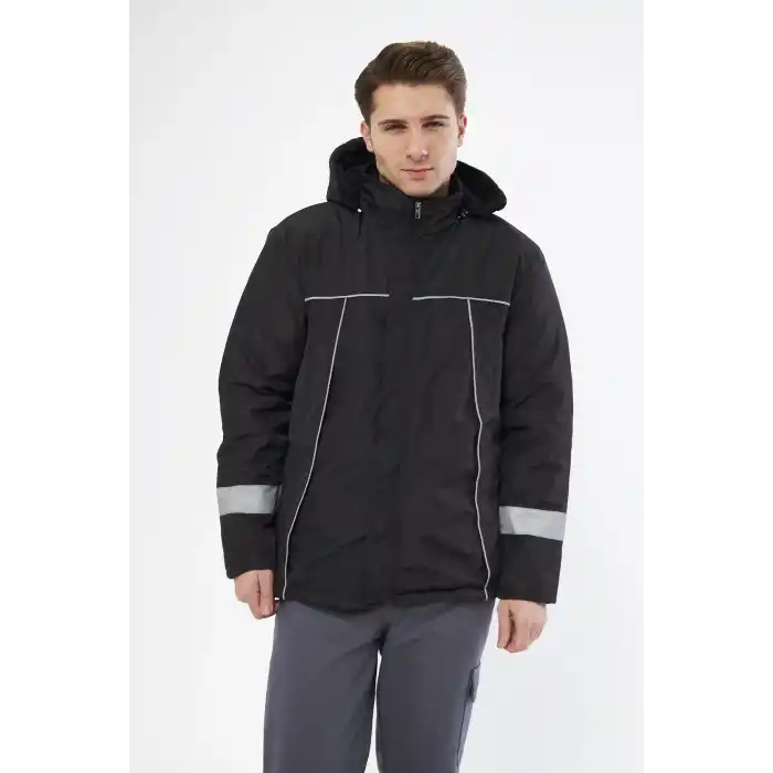 Mervem Bondit Soğuk Hava İş Mont  Su Ve Rüzgar İticili