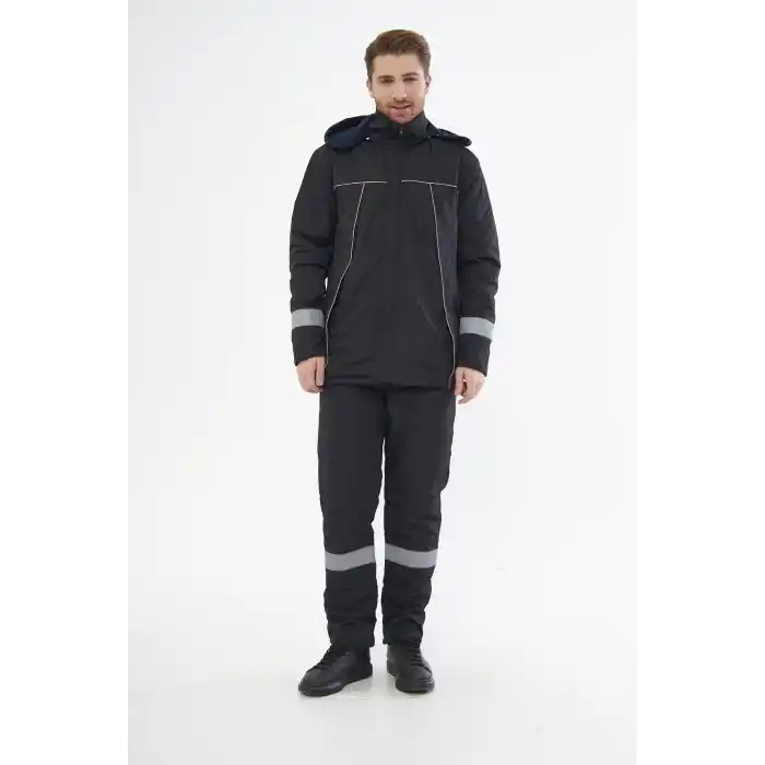 Mervem Bondit Soğuk Hava İş Mont Takım Su Ve Rüzgar İticili