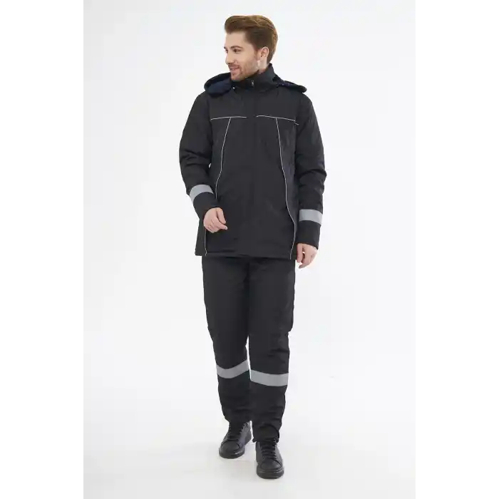 Mervem Bondit Soğuk Hava İş Mont Takım Su Ve Rüzgar İticili