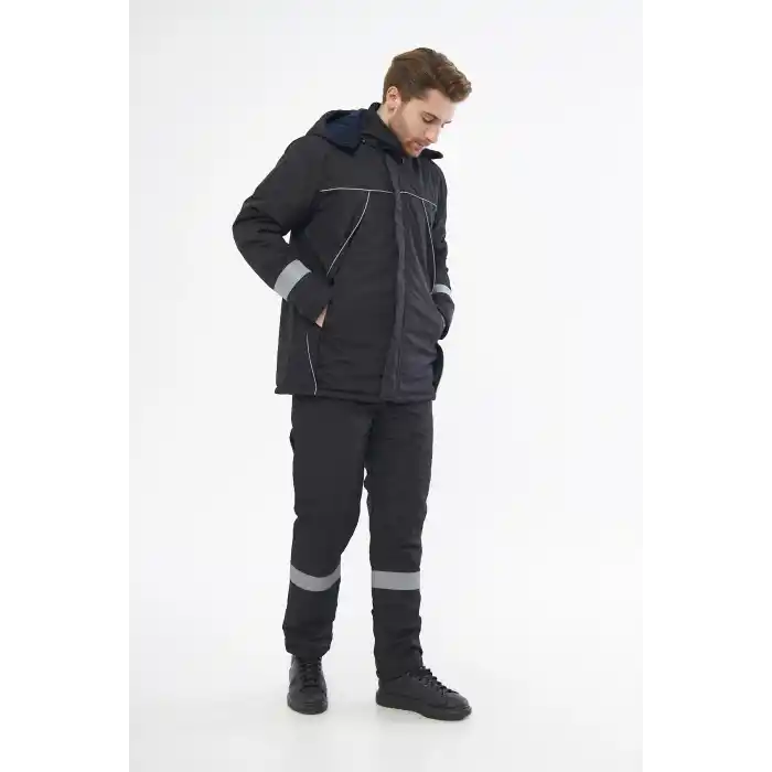 Mervem Bondit Soğuk Hava İş Mont Takım Su Ve Rüzgar İticili