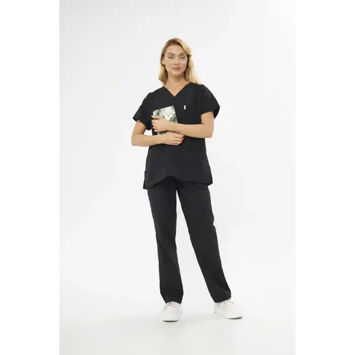 Mervem V Yaka Treecotton Hemşire Takım
