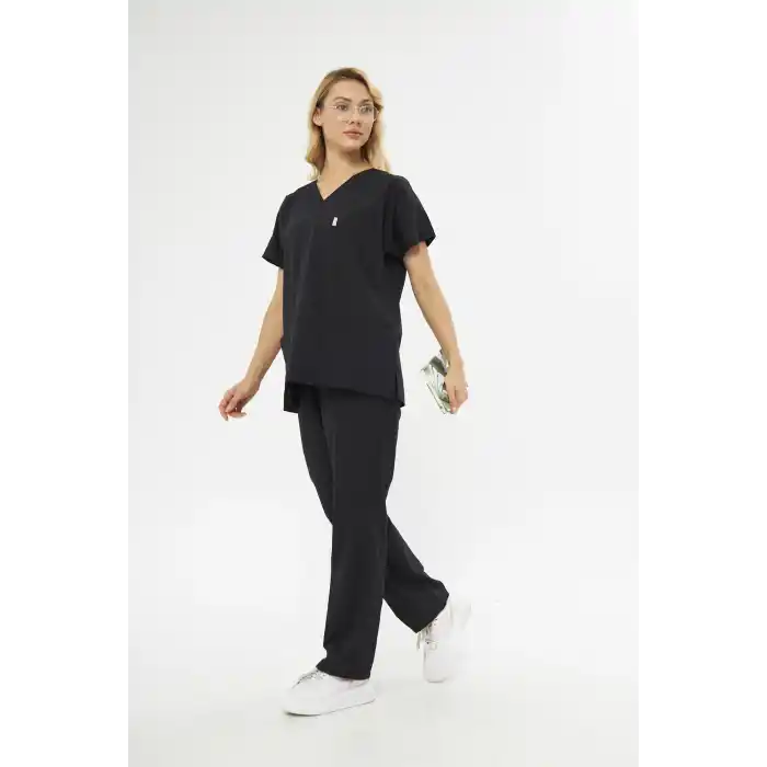 Mervem V Yaka Treecotton Hemşire Takım