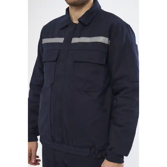Mont 7/7 Gabardin %100 Pamuk Reflektörlü Kapitoneli Kışlık