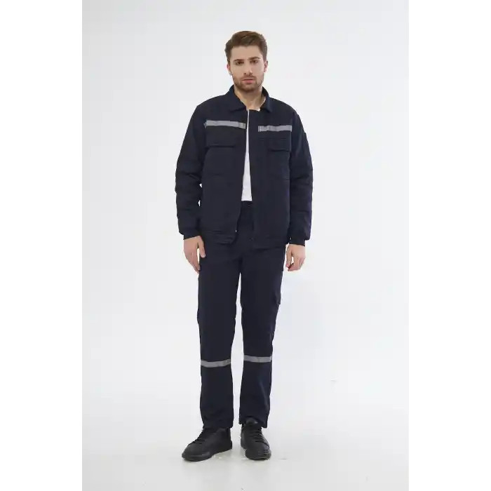 Mont 7/7 Gabardin %100 Pamuk Reflektörlü Kapitoneli Kışlık