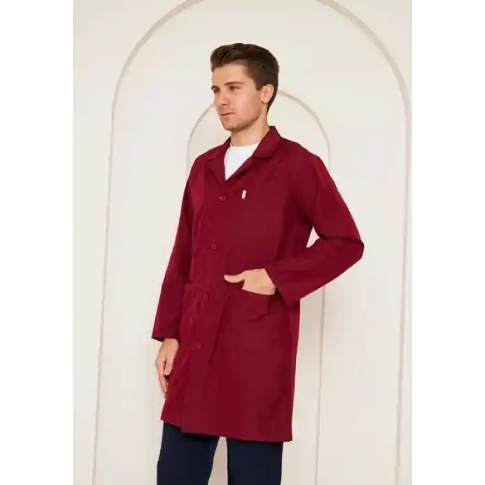 Orange Safety Erkek Bordo Önlük