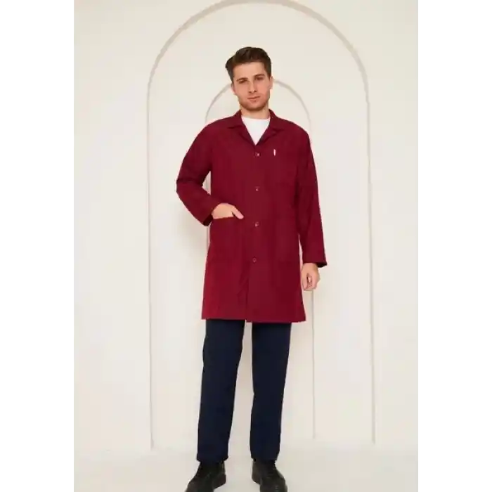 Orange Safety Erkek Bordo Önlük