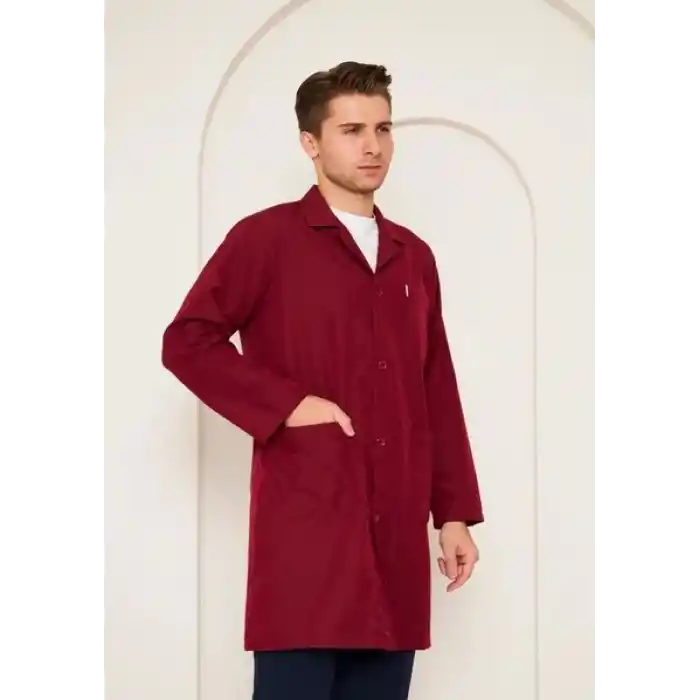 Orange Safety Erkek Bordo Önlük