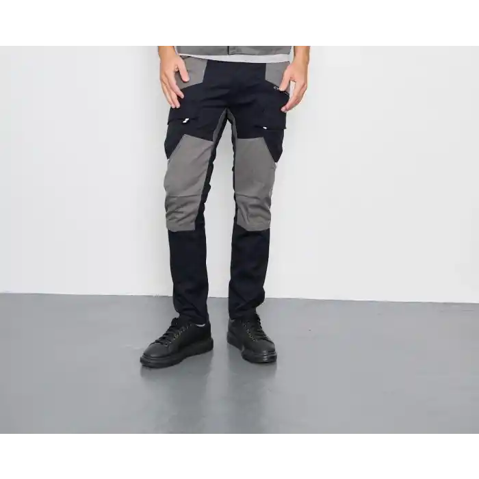 Orange Safety Harman Pantolon Mısır Siyah-Gri İş Pantolonu