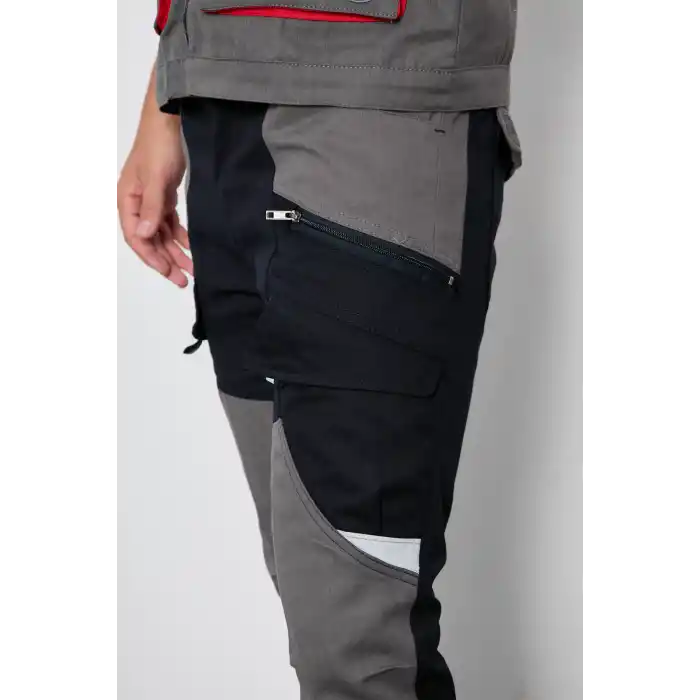 Orange Safety Harman Pantolon Mısır Siyah-Gri İş Pantolonu