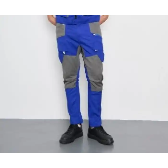 Orange Safety Sax Mavi Atina Harman Karışımı Pantolon