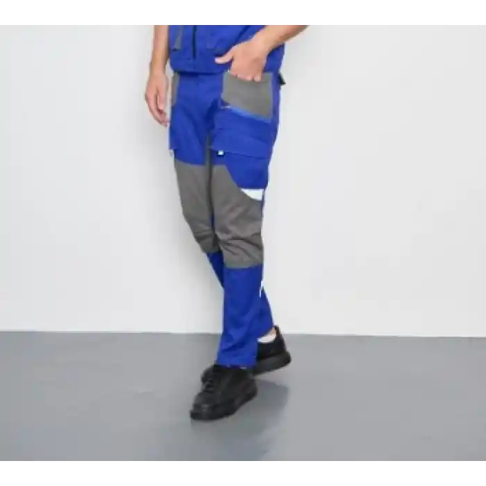 Orange Safety Sax Mavi Atina Harman Karışımı Pantolon