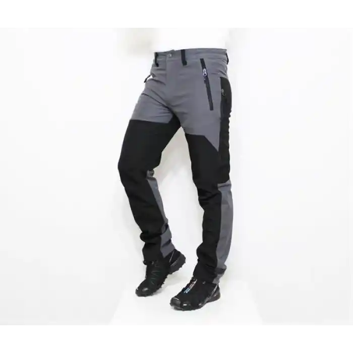 Orange Safety Softshell Gri-Siyah Pantolon