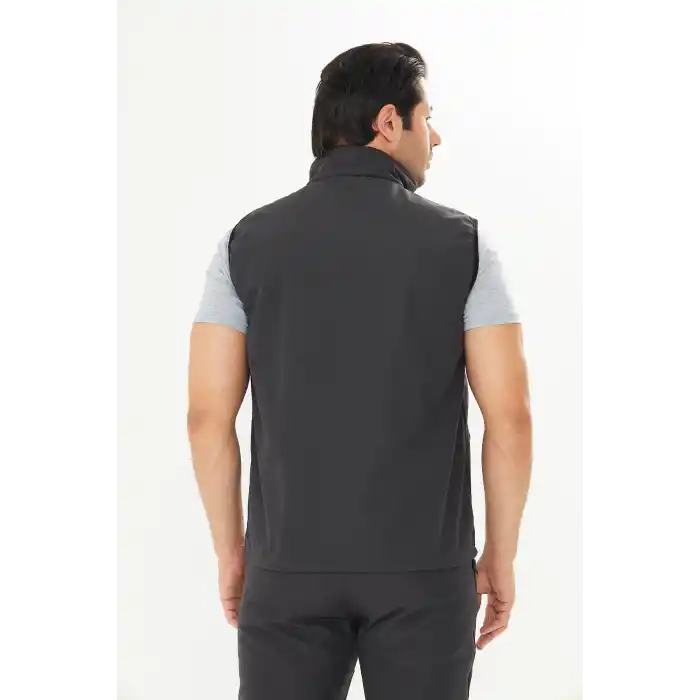 Orange Safety Softshell Füme Yelek