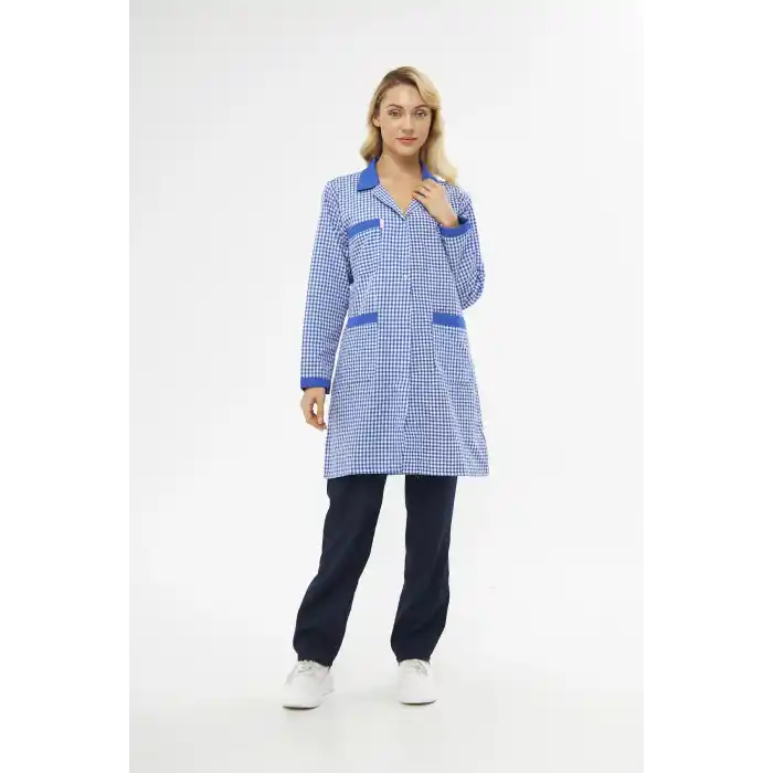 Pötikare Mavi İş Önlüğü Bayan