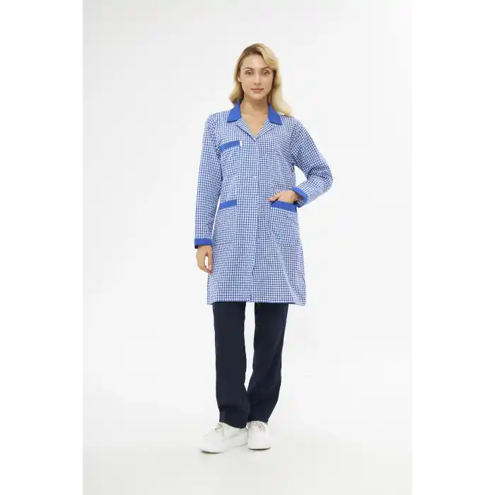 Pötikare Mavi İş Önlüğü Bayan