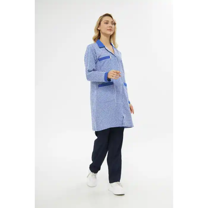 Pötikare Mavi İş Önlüğü Bayan