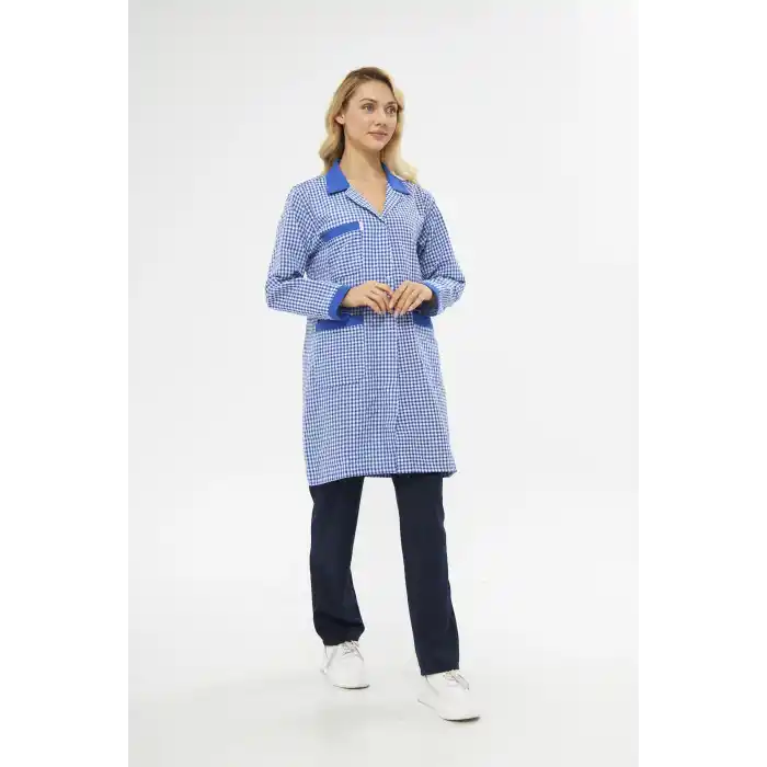 Pötikare Mavi İş Önlüğü Bayan