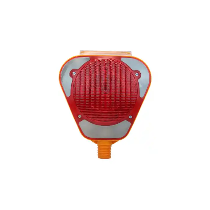 Power Led'li Solar Flaşör Kırmızı