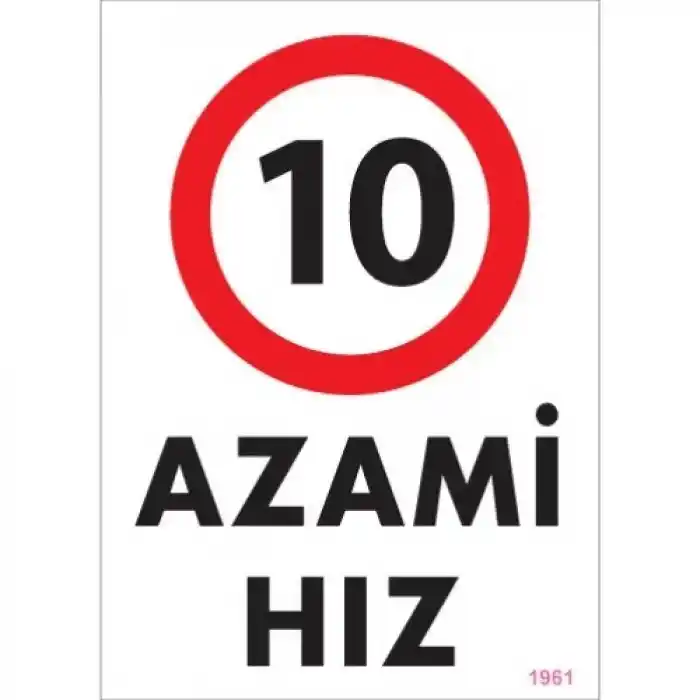 Pvc Levha Azami Hız 10 25*35 cm