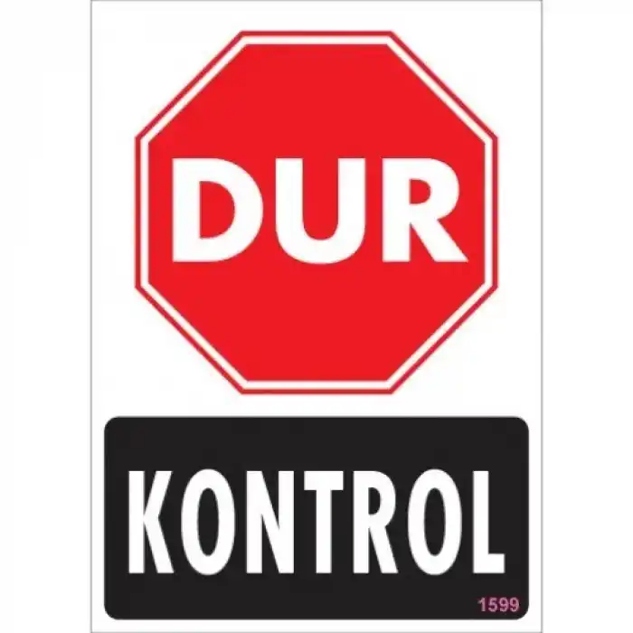 Pvc Levha Dur Kontrol 25*35 cm