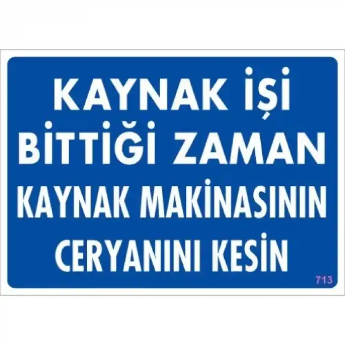 Pvc Levha Kaynak İşi Bittiği Zaman Kaynak Makinasının Ceryanını Kesin 25X35 Cm