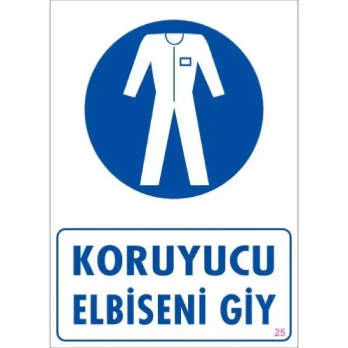 Pvc Levha Koruyucu Elbiseni Giy 25X35 Cm