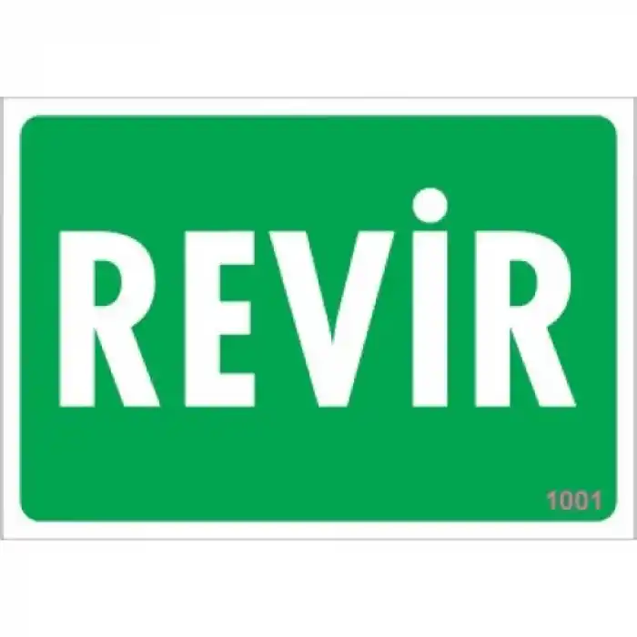 Pvc Levha Revir 17,5*25 cm