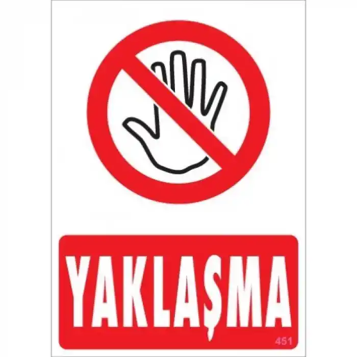 Pvc Levha Yaklaşma 25X35 Cm