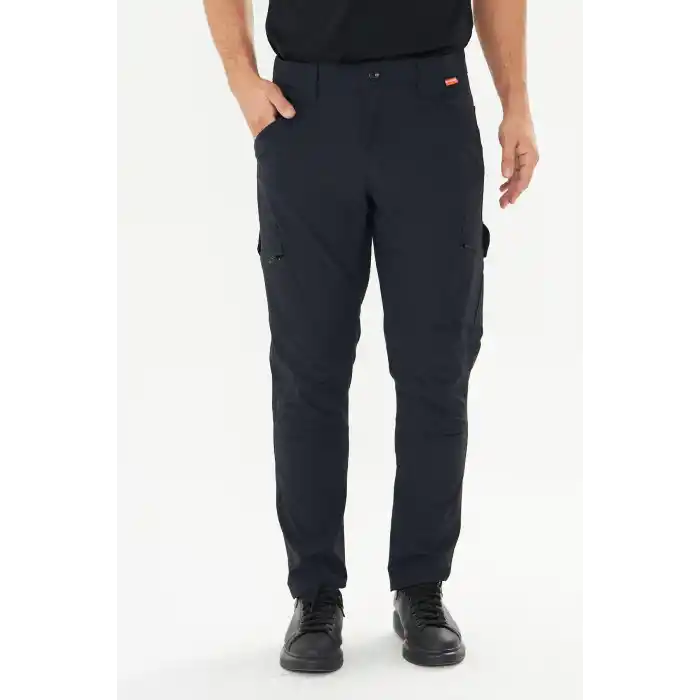 Rip Stop Likrali Atak Pantolon Lacivert