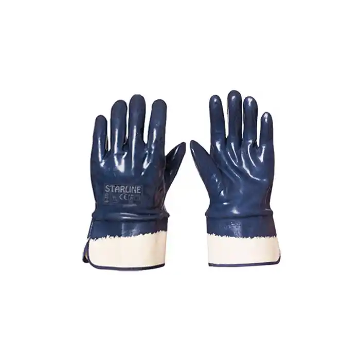 Starline  E-370 Nitril Tam Kaplı Eldiven no:9