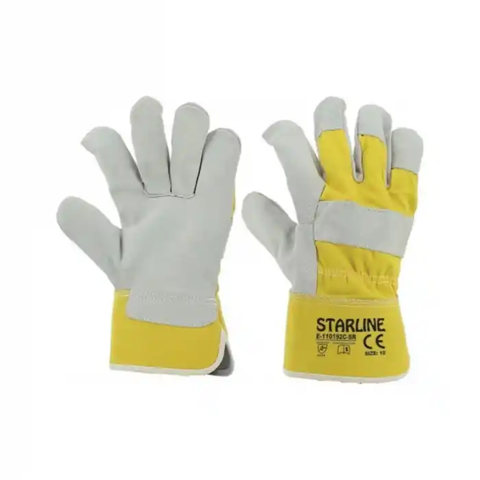 Takviyesiz Deri Eldiven / E-110192C-SR