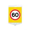 Amazi Hız Tabelası 60 Km Tek Taraflı