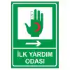 İlk Yardım Odası Levhası
