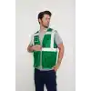 Orange Safety Koyu Yeşil Mühendis Tipi İkaz Yeleği