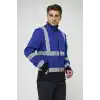 Orange Safety Saks Mavi Softshell Mont Kolları Çıkmalı Reflektörlü