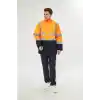 Orange Safety Turuncu Parka Oxford Reflektörlü