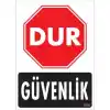 Pvc Levha Dur Güvenlik 25*35 cm