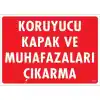 Pvc Levha Koruyucu Kapak ve Muhafazaları Çıkarma 25X35 Cm