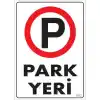 Pvc Levha Park Yeri 25*35 cm