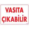 Pvc Levha Vasıta Çıkabilir 25*35 cm