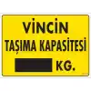 Pvc Levha Vincin Taşıma Kapasitesi KG 25*35 cm