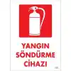 Pvc Levha Yangın Söndürme Cihazı 25X35 Cm