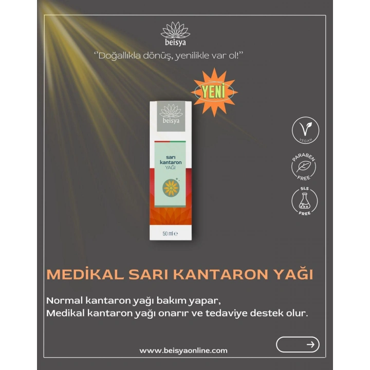 SARI KANTARON YAĞI 50 ML