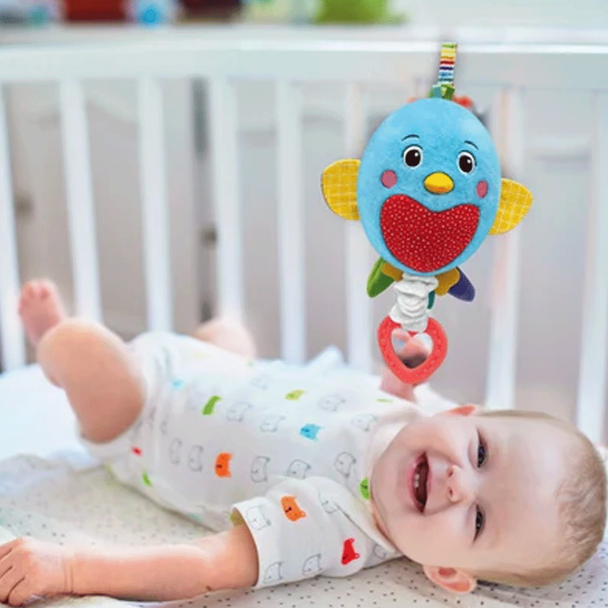  17794 Baby Clementoni - Müzikli Pelüş Kuş