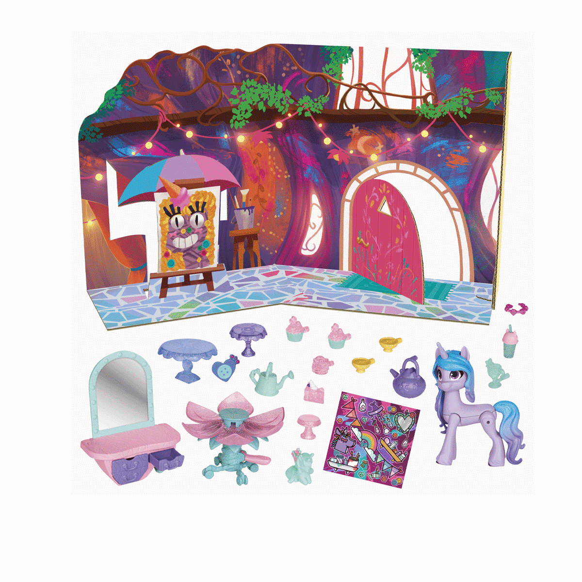  F6112 My Little Pony Izzy Moonbow Unicorn Çay Partisi