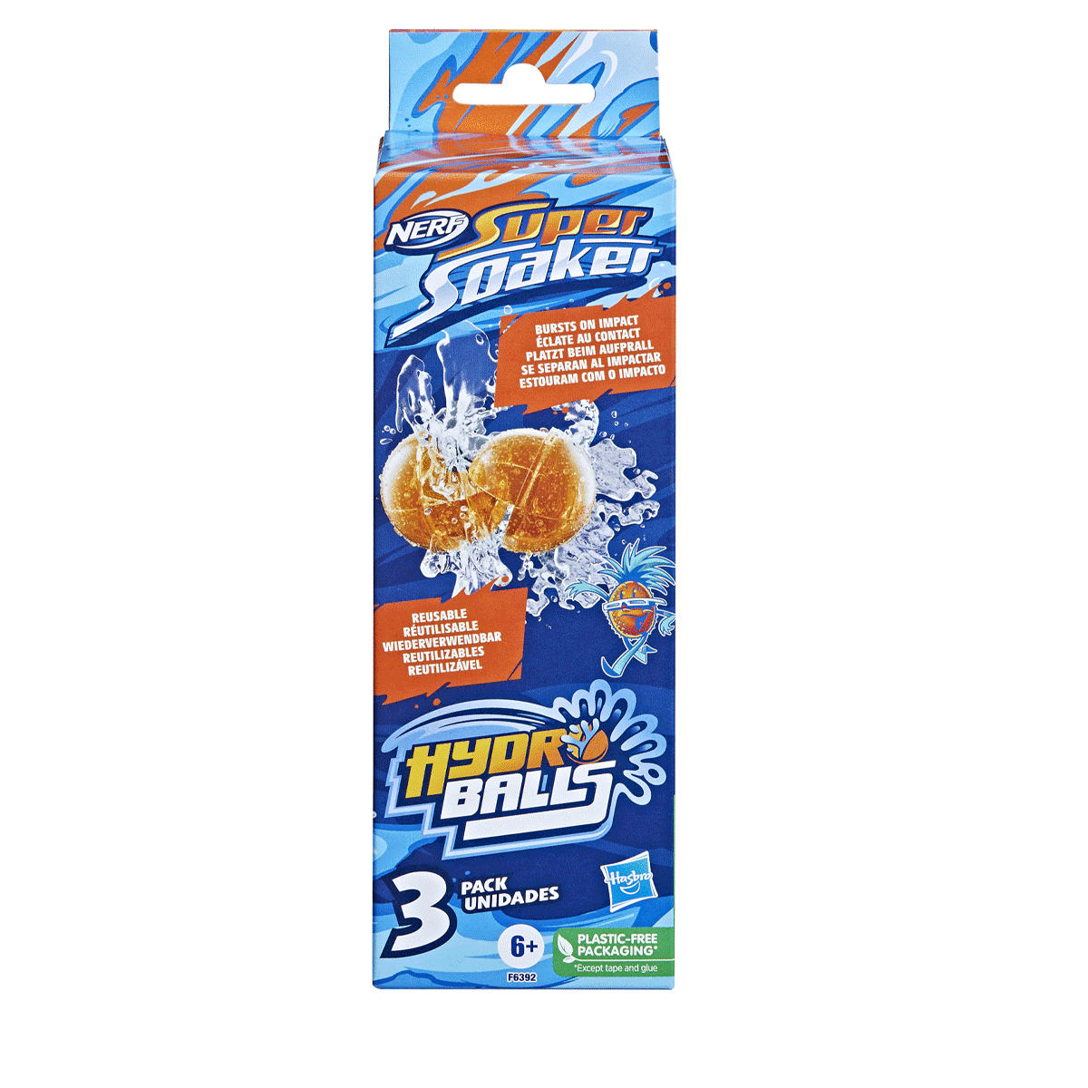  F6392 Nerf Super Soaker Hydro Balls 3lü -1 adet fiyatıdır