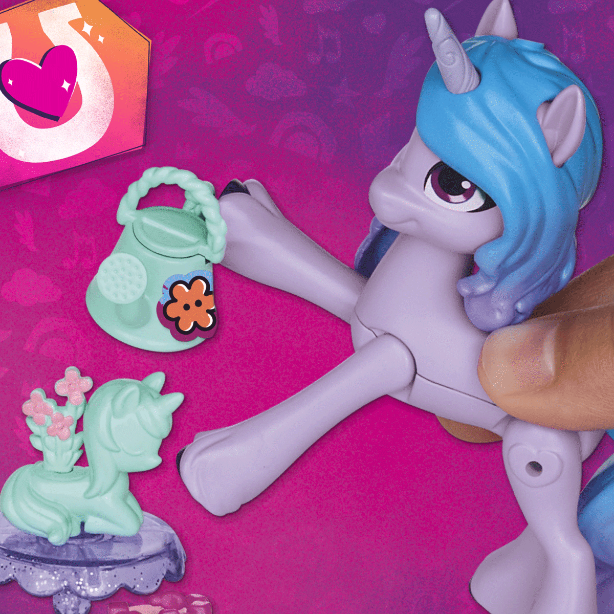  F6112 My Little Pony Izzy Moonbow Unicorn Çay Partisi